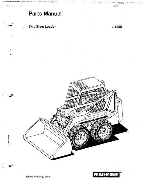 l1200 skid steer|prime mover l1200 parts.